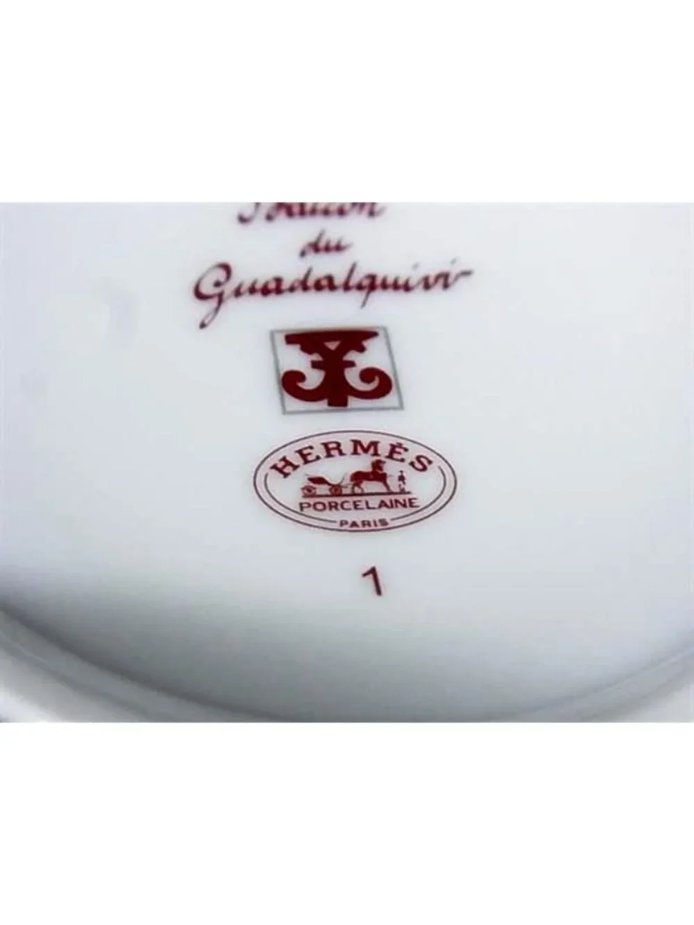 Hermes Guadalquivir No1 Mugs Cups Tableware Red White